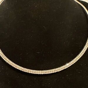 Rhinestone choker